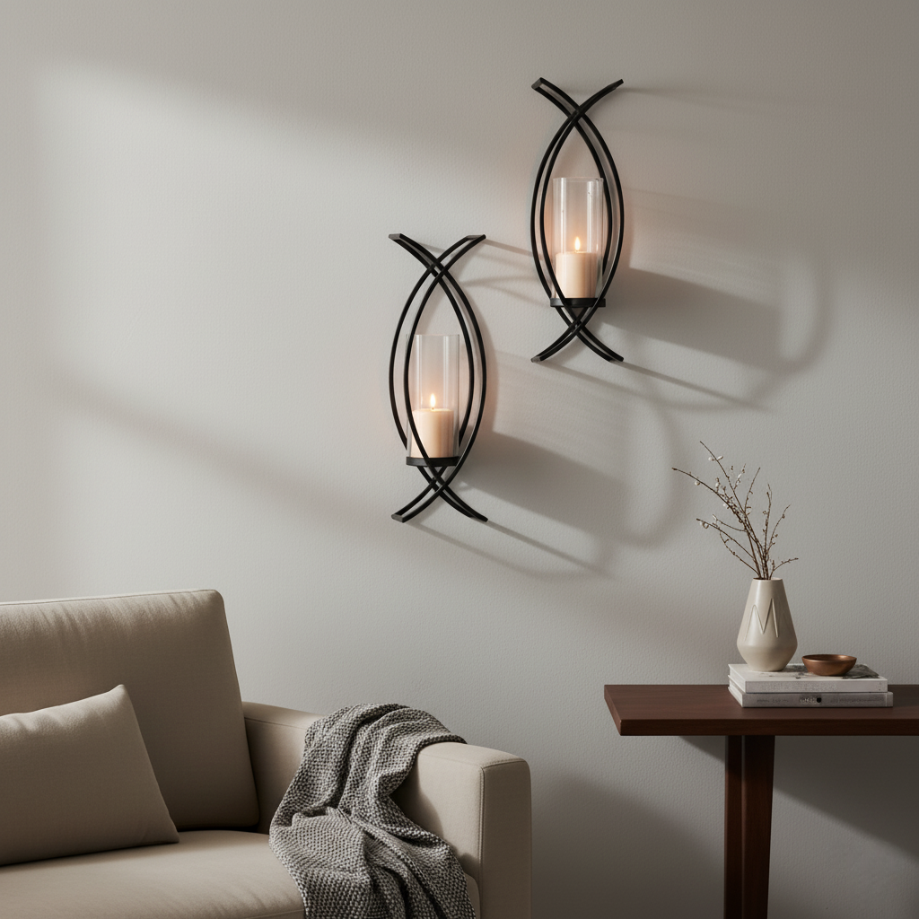 Wall Candle Holder