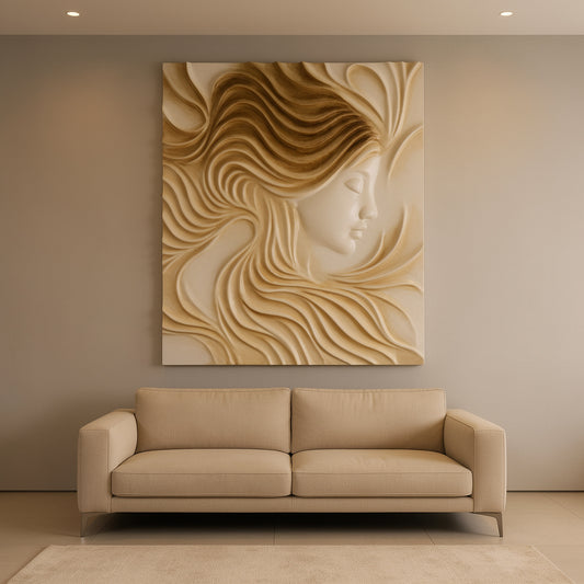 Carved Face Panel